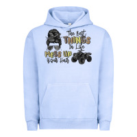 Pigment Grape Ice the best things in life mess up your hair Urban Hoodie - MaliasSmallBusiness