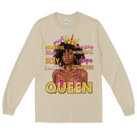 Mushroom queen afro woman Long Sleeve Tee - texasbilliewilder