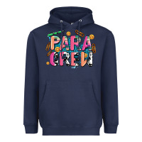 Navy para crew Heavyweight Hoodie - AdoDesignShop