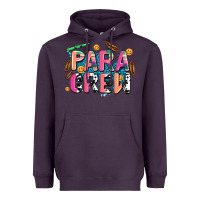 Plum para crew Heavyweight Hoodie - AdoDesignShop