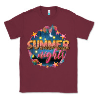 Burgundy summer nights Classic Tee - texasbilliewilder