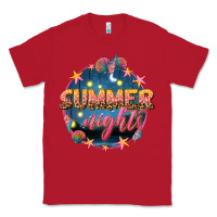 Red summer nights Classic Tee - texasbilliewilder