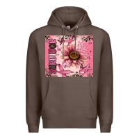 Coffee breast cancer survivor Premium Hoodie - MaliasSmallBusiness