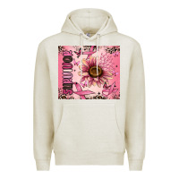 Oatmeal Heather breast cancer survivor Premium Hoodie - MaliasSmallBusiness