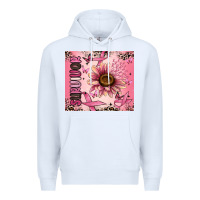 White breast cancer survivor Premium Hoodie - MaliasSmallBusiness