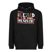 Black blessed teacher Heavyweight Hoodie - AdoDesignShop
