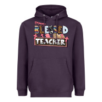 Plum blessed teacher Heavyweight Hoodie - AdoDesignShop