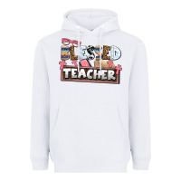 White blessed teacher Heavyweight Hoodie - AdoDesignShop