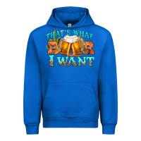 Cobalt western beer thats what i want Urban Hoodie - NancyCooperArtShop