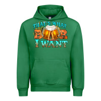 Emerald western beer thats what i want Urban Hoodie - NancyCooperArtShop
