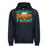 Navy western beer thats what i want Urban Hoodie - NancyCooperArtShop