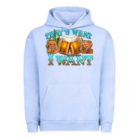 Pigment Grape Ice western beer thats what i want Urban Hoodie - NancyCooperArtShop