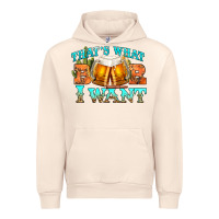 Sandshell western beer thats what i want Urban Hoodie - NancyCooperArtShop
