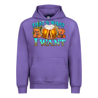 Tulip western beer thats what i want Urban Hoodie - NancyCooperArtShop