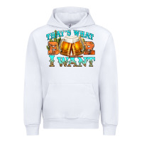 White western beer thats what i want Urban Hoodie - NancyCooperArtShop