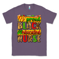 Lavender proud black educated nurse Classic Tee - Zillion Design Studio