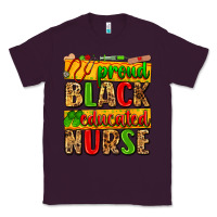 Plum proud black educated nurse Classic Tee - Zillion Design Studio