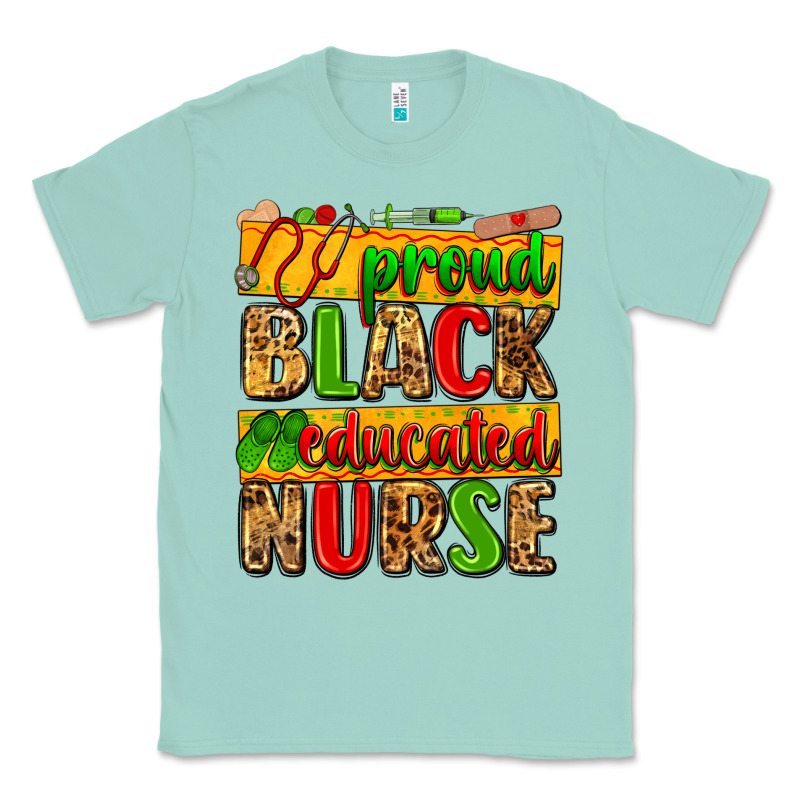 Proud Black Educated Nurse Classic Tee by Zillion Design Studio | Teevron