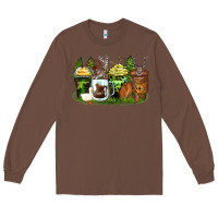 Chestnut hunter coffee cups Long Sleeve Tee - Zillion Design Studio