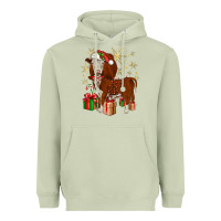 Matcha christmas hereford Heavyweight Hoodie - JahusDesignShop