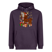 Plum christmas hereford Heavyweight Hoodie - JahusDesignShop