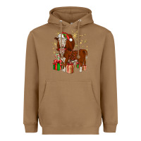 Toasted Coconut christmas hereford Heavyweight Hoodie - JahusDesignShop