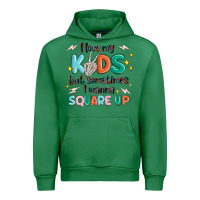 Emerald i love my kids but sometimes i wanna square up Urban Hoodie - MaliasSmallBusiness