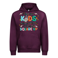 Mauve Wine i love my kids but sometimes i wanna square up Urban Hoodie - MaliasSmallBusiness