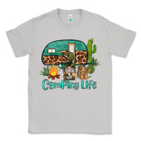 Moon Dust camping life caravan and gnome Classic Tee - BarkalooDesign