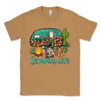 Toasted Coconut camping life caravan and gnome Classic Tee - BarkalooDesign
