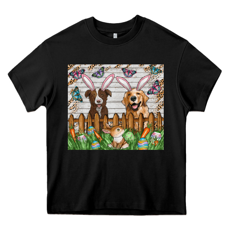Easter Dog Heavy Core Tee by CowhideDigitalArt | Teevron