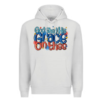 Dove Grey god shed his grace on the thee Premium Hoodie - MaliasSmallBusiness