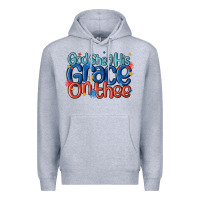 Heather Grey god shed his grace on the thee Premium Hoodie - MaliasSmallBusiness