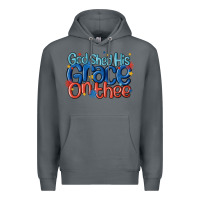 Rock god shed his grace on the thee Premium Hoodie - MaliasSmallBusiness