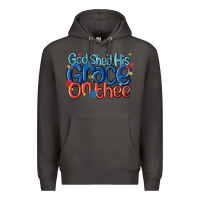 Smoke god shed his grace on the thee Premium Hoodie - MaliasSmallBusiness