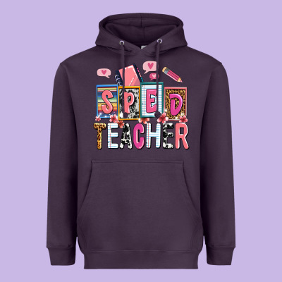 Sped Teacher Heavyweight Hoodie Designed By Adodesignshop