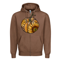 Chestnut sunflower pumpkin Zipper Hoodie - RanaPortraitStore