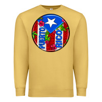 Antique Gold puerto rico coasters Premium Sweatshirt - AdoDesignShop