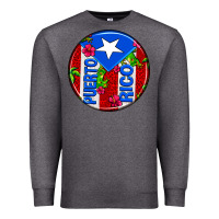 Charcoal Heather puerto rico coasters Premium Sweatshirt - AdoDesignShop