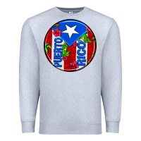 Heather Grey puerto rico coasters Premium Sweatshirt - AdoDesignShop