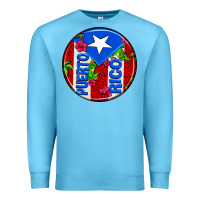 Ocean Blue puerto rico coasters Premium Sweatshirt - AdoDesignShop