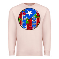 Pale Pink puerto rico coasters Premium Sweatshirt - AdoDesignShop
