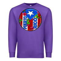 Purple puerto rico coasters Premium Sweatshirt - AdoDesignShop