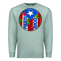 Seafoam puerto rico coasters Premium Sweatshirt - AdoDesignShop