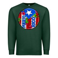 Sports Green puerto rico coasters Premium Sweatshirt - AdoDesignShop