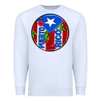 White puerto rico coasters Premium Sweatshirt - AdoDesignShop
