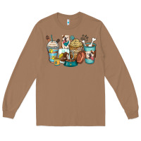 Toasted Coconut english bulldog coffee cups Long Sleeve Tee - Zillion Design Studio