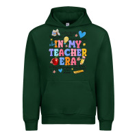 Forest Green in my teacher era Urban Hoodie - MaliasSmallBusiness