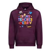 Mauve Wine in my teacher era Urban Hoodie - MaliasSmallBusiness