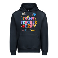 Navy in my teacher era Urban Hoodie - MaliasSmallBusiness